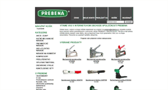Desktop Screenshot of eshop.prebena.sk